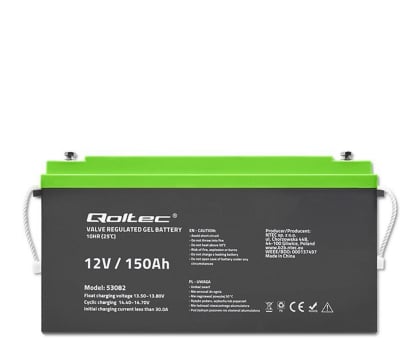 Akumulator do UPS Qoltec Akumulator żelowy 12V 150Ah GEL 42,3kg